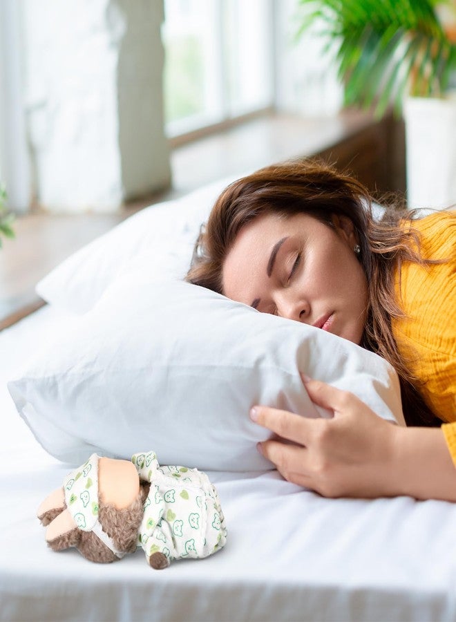 بيجامات دمى سيمجوينج مقاس 17 سم، 9 قطع ملابس للدمى مقاس 17 سم، بيجامات مع بنطال وقناع للعين، ملابس نوم للدمى، إكسسوارات سرير، هدايا لهواة الجمع، عرض تصميمي، اصنعها بنفسك - Image 5